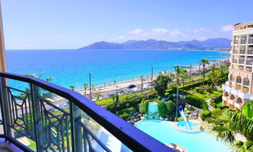 Appartement 607, vue mer, 4 personnes By Palmazur Vacances