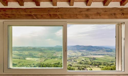 La finestra - centro storico Montepulciano, casa panoramica.