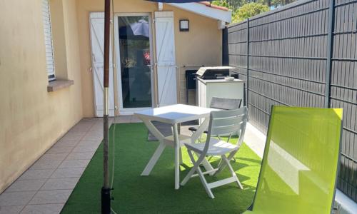 Appartement climatisé avec terrasse et parking clos à Capbreton