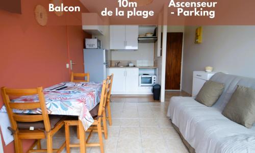 Appartement au pied de la plage - Balcon - Parking