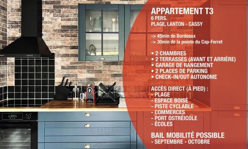 APPT LANTON PLAGE - PORT 6 Voyageurs