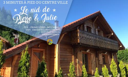 ⁂⁂ LE NID DE PIERRE & JULIE [CLEDICIHOME] 2 pas du centre ville / SPA & TERASSE AMENAGEE ⁂⁂