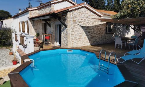 Charmante villa, piscine, mer 10 min à pied