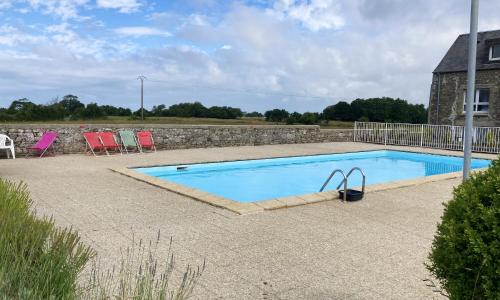 Appartement d'une chambre avec piscine partagee et jardin clos a Montmartin sur Mer a 2 km de la plage