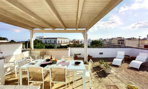 Casa con terrazzo panoramico