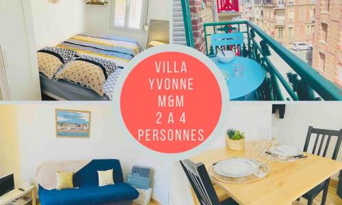 Villa Yvonne M&M à 50m de la plage
