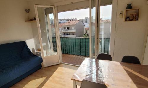 Studio 4 couchages climatisé 50m de la plage