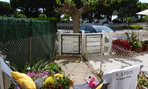 Sol-y-Days Mathilde, Agréable appartement en rez-de-jardin avec parking et un accès direct à la plage