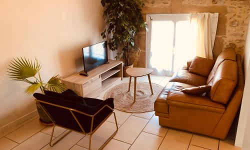 Appartement au dernier étage avec terrasse et belle vue sur nature environnante