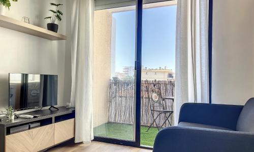 Charmant appartement climatisé à 100m de la plage