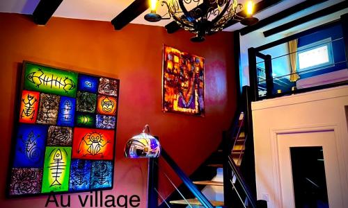 Appartement mezzanine/jardin/terrasse village naturiste