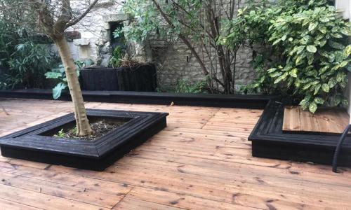 La campagne dans l'Ocean à LA ROCHELLE les pieds dans la grange