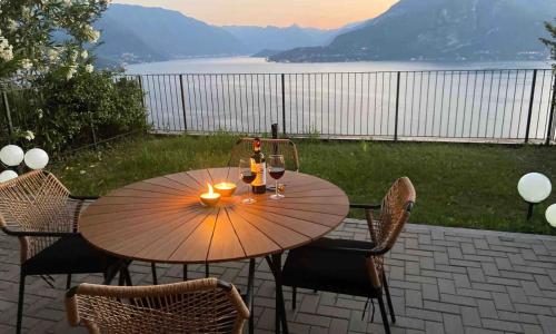 Pool, Terrasse und Garten mit traumhafter Aussicht - Sunset view