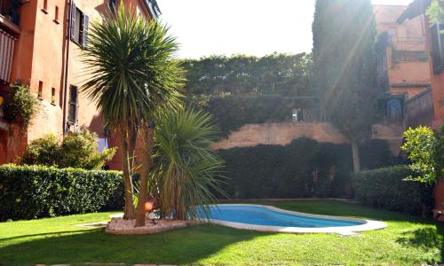 Monolocale con piscina a Trastevere