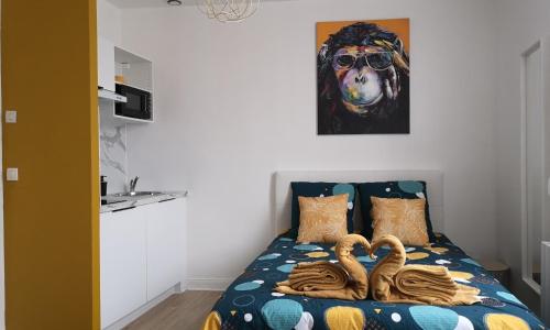 STUDIO COSY- CHALEUREUX- QUARTIER CALME- Wifi