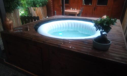 Chalet avec spa à Libourne proche St-Emilion