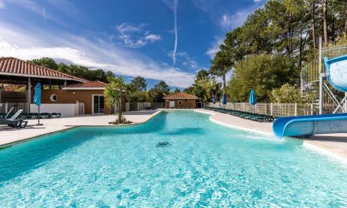 Chalet bois lac de Biscarrosse