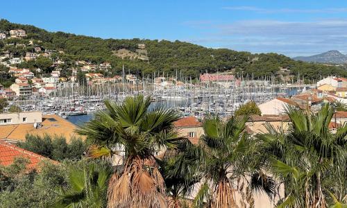 Grande terrasse avec vue mer, résidence récente, tout à pieds