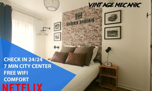 Nouveau* Vintage Mecanic* Wifi*Netflix*Confort
