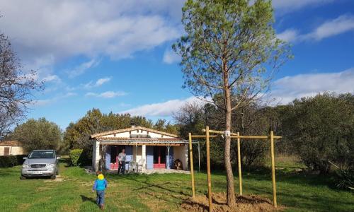 Cabanon autonome au milieu des oliviers-T2 à Fontvieille