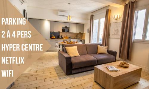 Centre Historique -FREE Parking-WIFI-NETFLIX-ZEN&COSY-SLEEPNTRIPBEZIERS