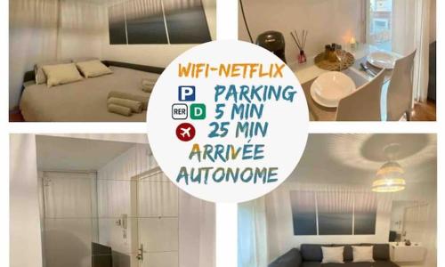 Superbe Appartement cosy et calme avec un parking