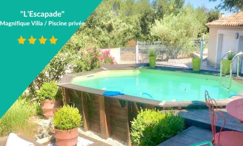 L'Escapade, Magnifique Villa avec Piscine