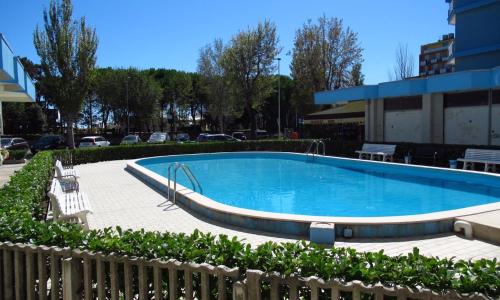 Sea front apartment in a residence with pool