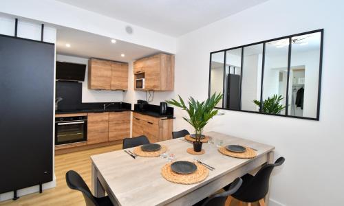 T2 Cosy en centre-ville proche du lac avec balcon