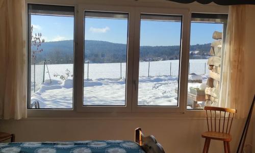 Studio avec belle vue proche du lac Genin Echallon