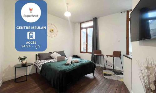 Le petit nid à 2 MIN gare / centre Meulan