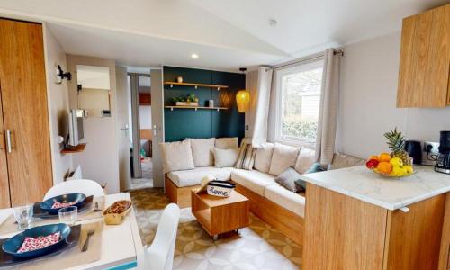 Mobile home neuf climatisé 3 chambres sur le Bassin d'Arcachon