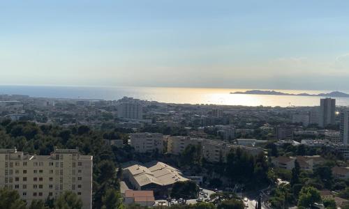 vue mer marseille sud calanques