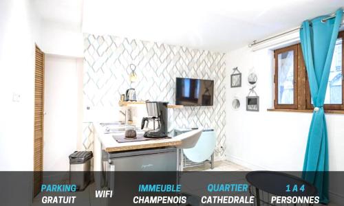 Quartier Cathédrale Centre, Wifi et Parking - Zen Appart