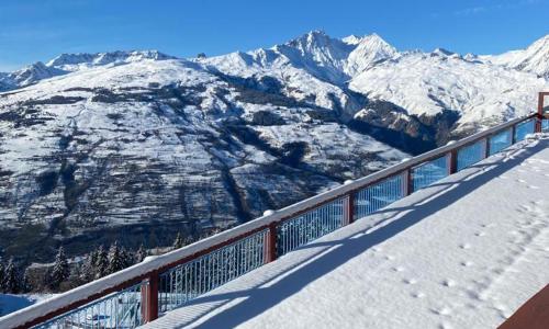 Duplex les Arcs 1800 - Pierra Menta - Vue Imprenable avec Terrasse et Balcon - 9 Personnes