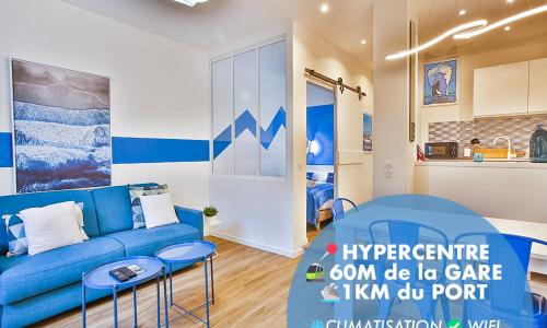T2 L'escale - 60m gare-Hypercentre - Clim-Wifi - La Porte Bleue 2