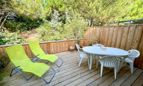 Niedliche Wohnung mit Terrasse direkt am Strand