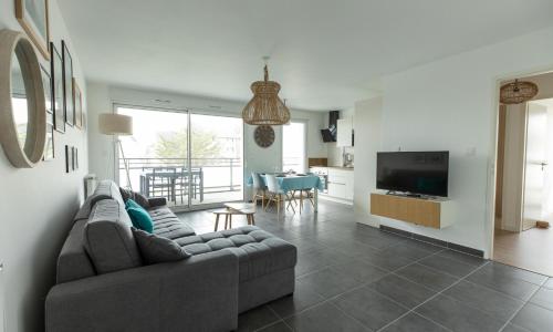 Riviera - T3 avec piscine partagée et parking proche plage Arzon