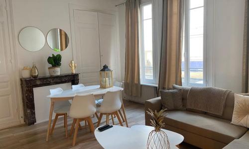LE GALET BLANC cosy T2 en centre ville du Havre