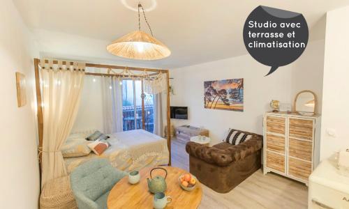 Le Baldaquin - Soleil-Thau - Joli & Cosy, à 50m de la plage avec Terrasse !