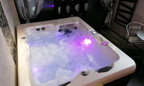 Chambre avec Spa et Sauna privatisés