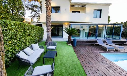 VILLA BEL AIR CANNES - 240m2 - Freshly completely renovated - Beach - Pool - No Party allowed - No bachelor-ette stay