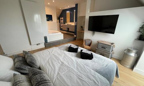 Chambre proche centre avec petit déjeuner