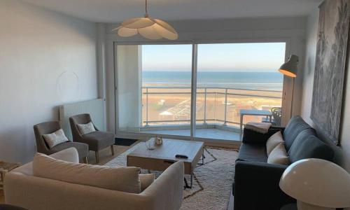 Le Touquet : Appt 4 pers face mer