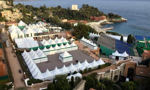 EXCEPTIONAL! PENTHOUSE in front of Monte Carlo Beach and Tennis Club