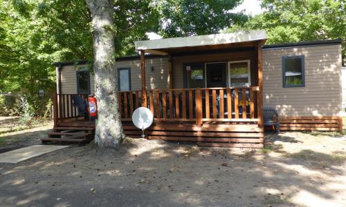 Elégant- dans camping 5 étoiles - accès lac -2 sdb