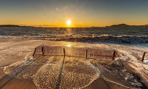 T2: 45m2 :4 places :indépendant dans villa