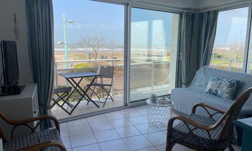 Appartement T2 vue mer les pieds dans l'eau avec parking privé