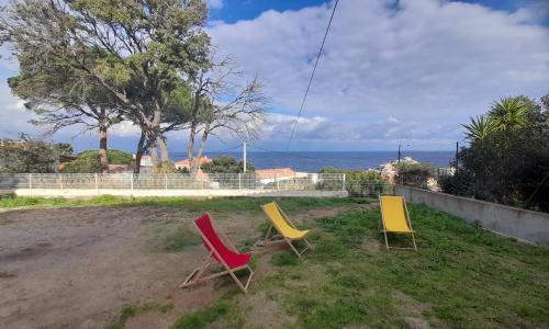 Calvi, T3, vue mer, grande terrasse