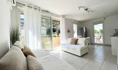 Paisible appartement avec piscine